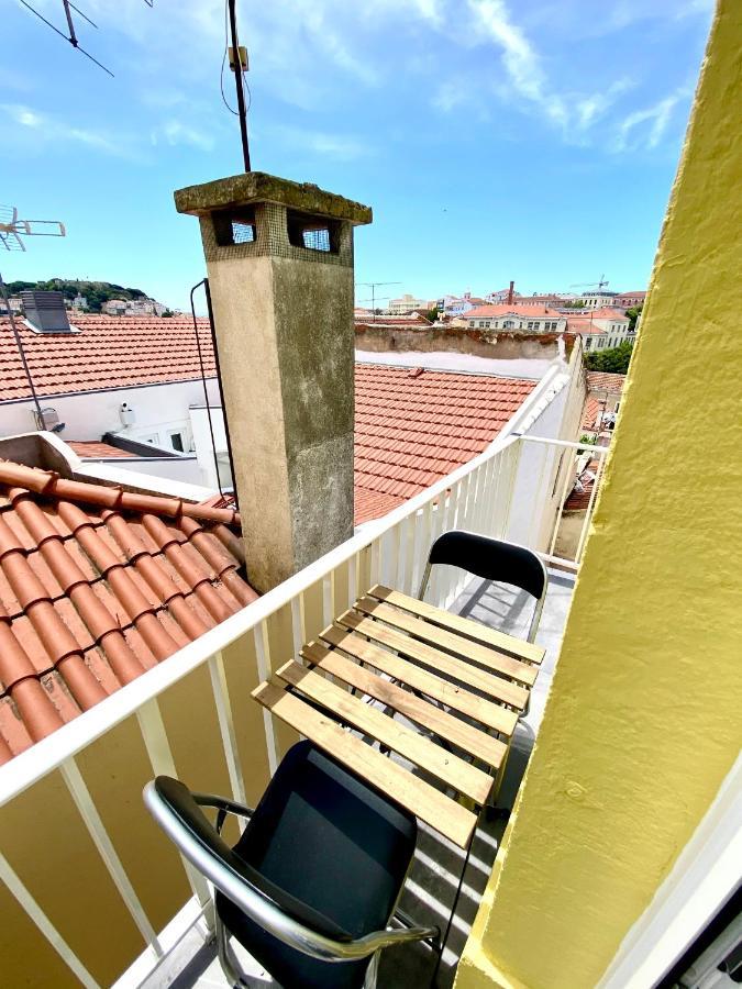 20-2 Lisbon Castle View Apartment With French Terrace Exteriér fotografie